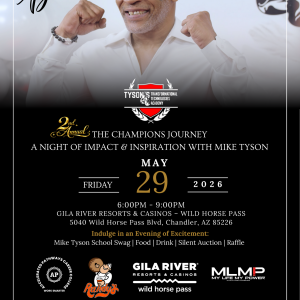 Mike Tyson’s: The Champion’s Journey Event